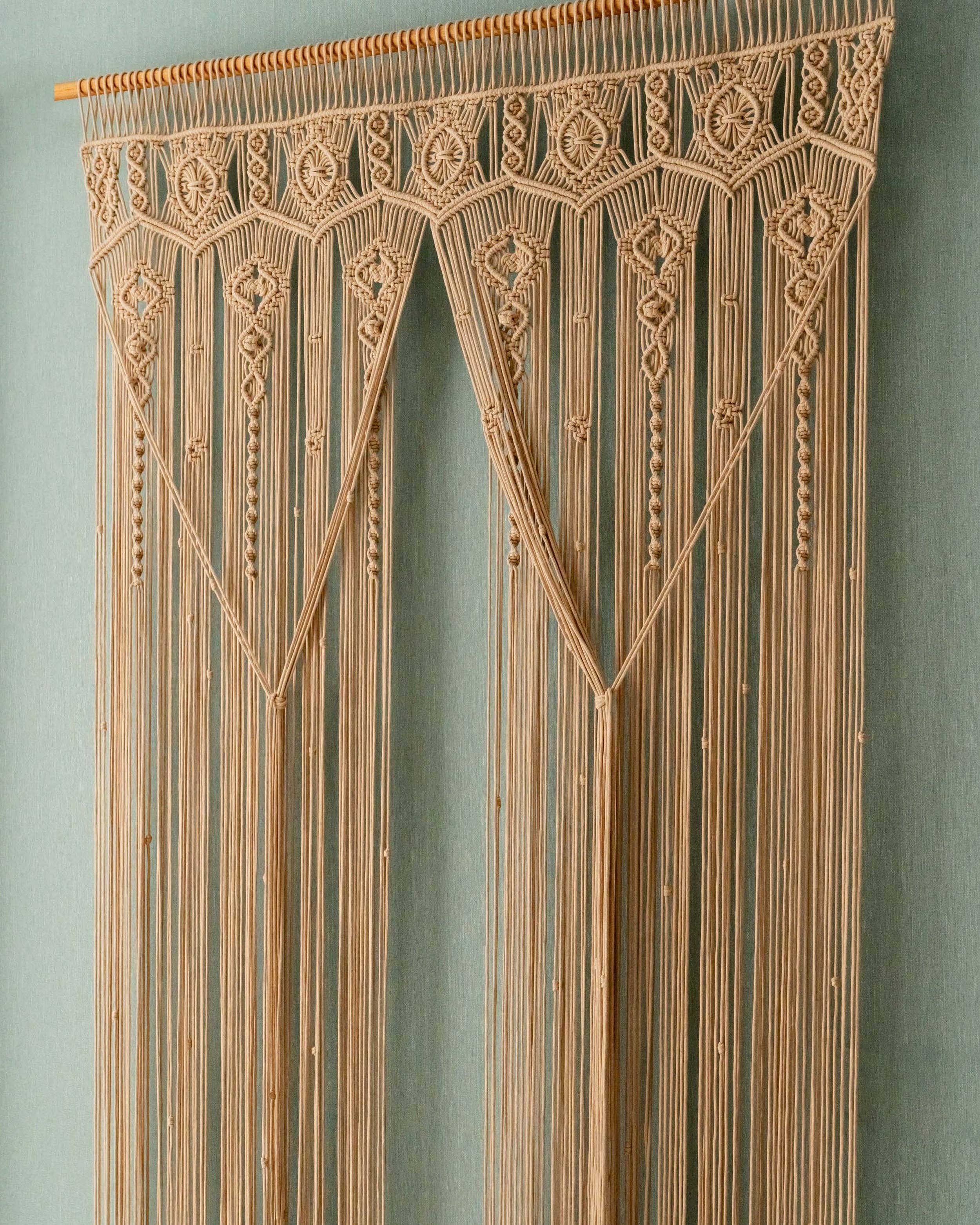 HeartCrafted - Wholesale Curtain - Large Macrame Curtain C269