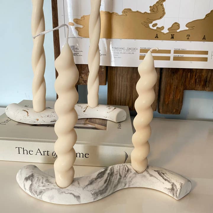 Fancy Concrete - Wholesale Candle Holder - Wave Candle Holder