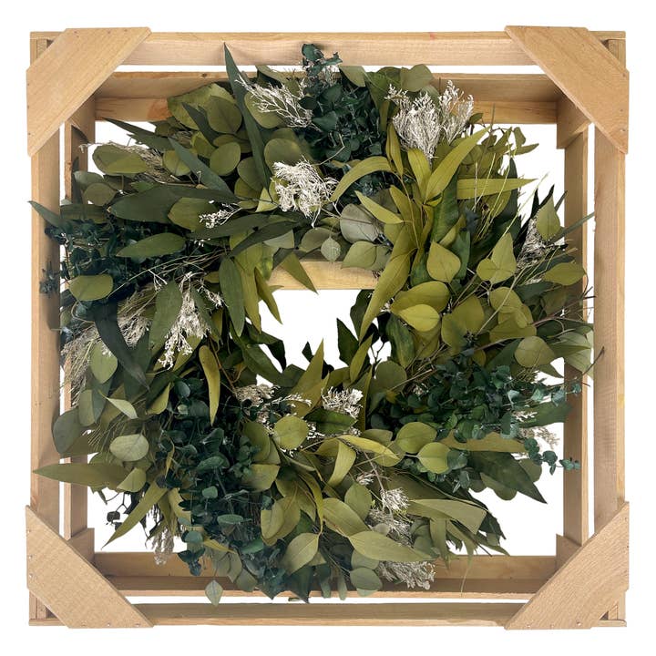 Andaluca - Wholesale Wreath - Bungalow Eucalyptus Wreath