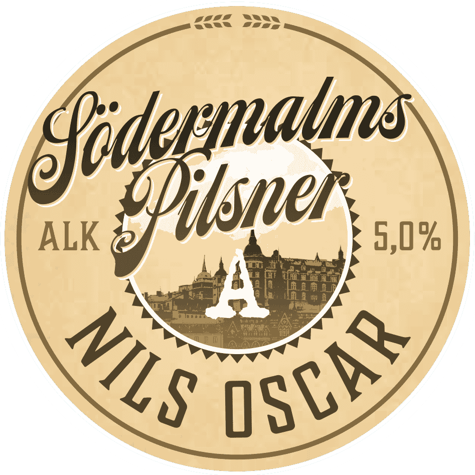 Nils Oscar - Wholesale Beer - Nils Oscar Södermalmspilsner 50 cl2