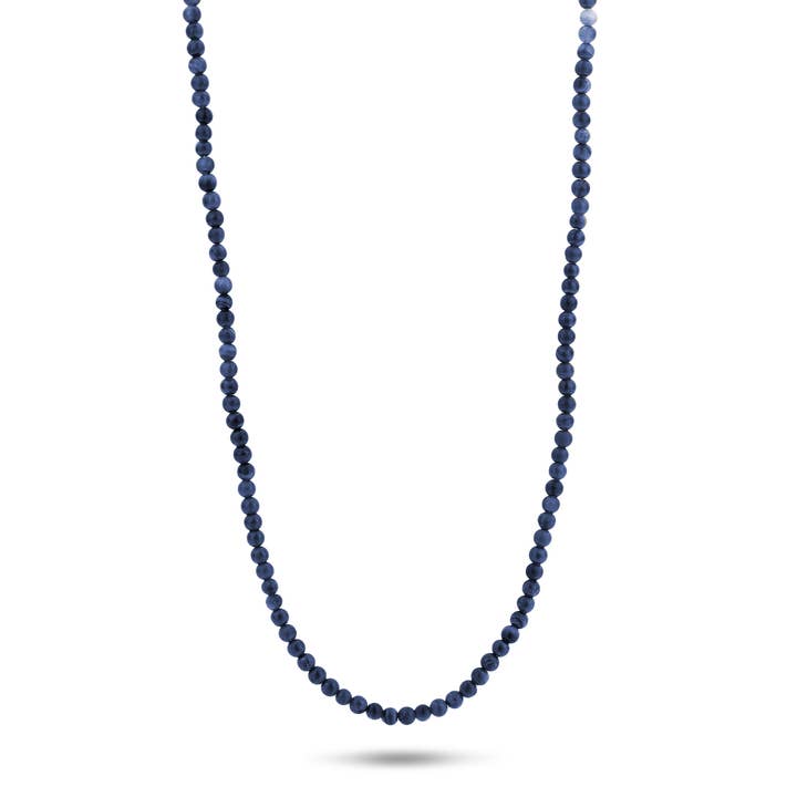 Frank 1967 halsband matt sodalit 4mm 60cm ips för wholesale av Frank 1967