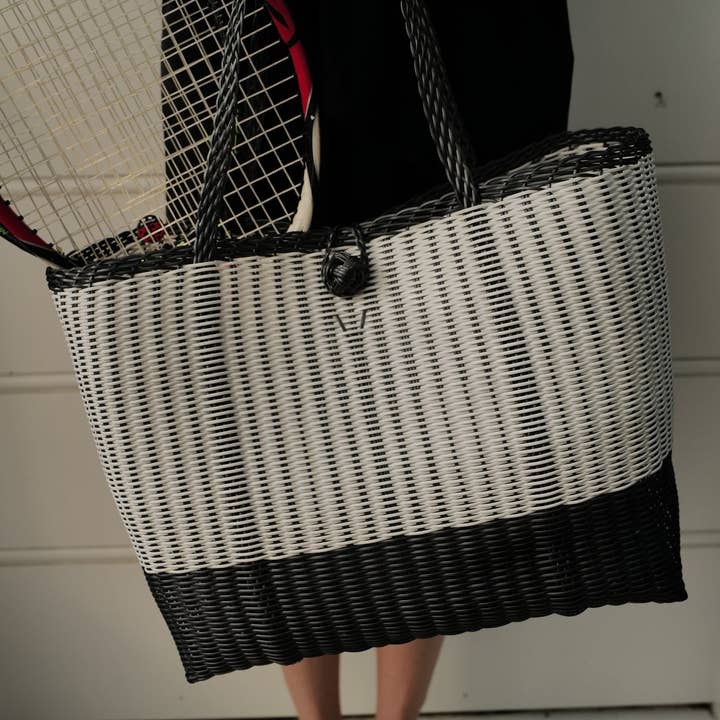 The Lilley Line - Wholesale Tote Bag - Women's - Medium, Rothko in White/Black4