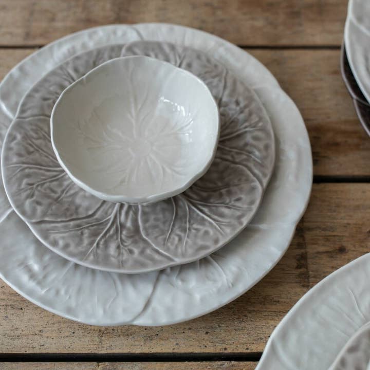 VAN VERRE - Wholesale Dinner Plate - CABBAGE DESSERT PLATE Ø20.5CM12