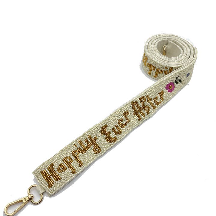 Pizzazz, Inc. - Wholesale Bag Strap - Women's - HAPPILY EVER AFTER BEADED STRAP