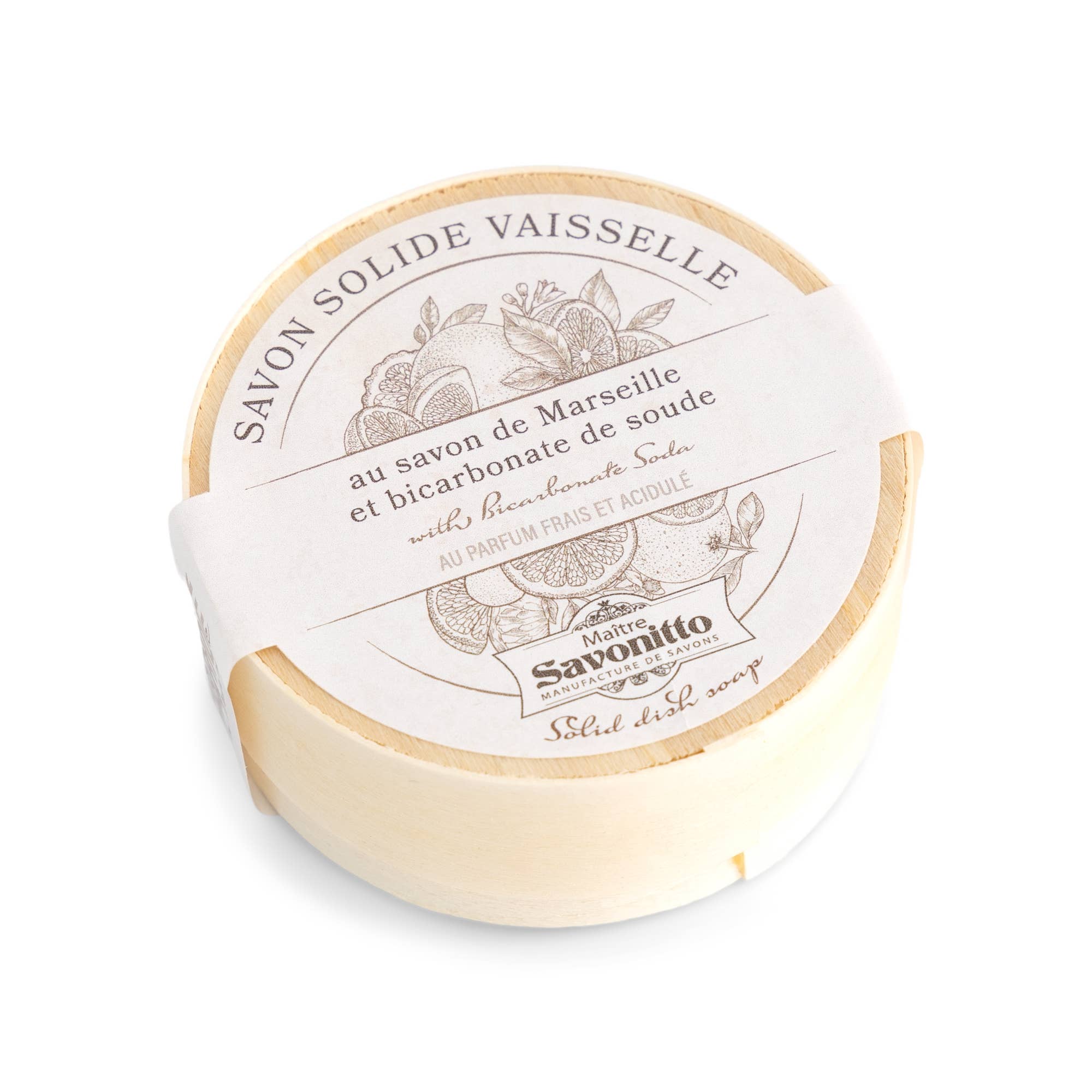 MAITRE SAVONITTO - Wholesale Bar Soap - Solid Dish Soap with Wooden Box2