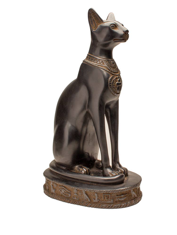 Discoveries, Inc. - Wholesale Decorative Figurine - Bastet Cat Statues - Black - Egyptian Goddess8