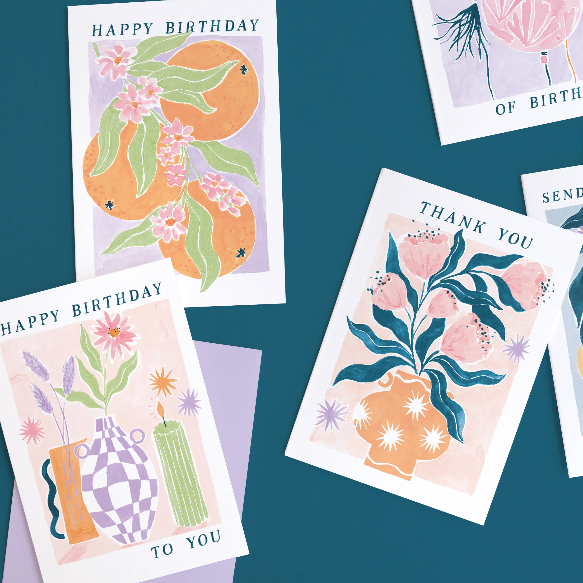 Sister Paper Co. - Vente Cartes d'anniversaire - Carte d'anniversaire Still Life | Cartes d'anniversaire pour femmes5