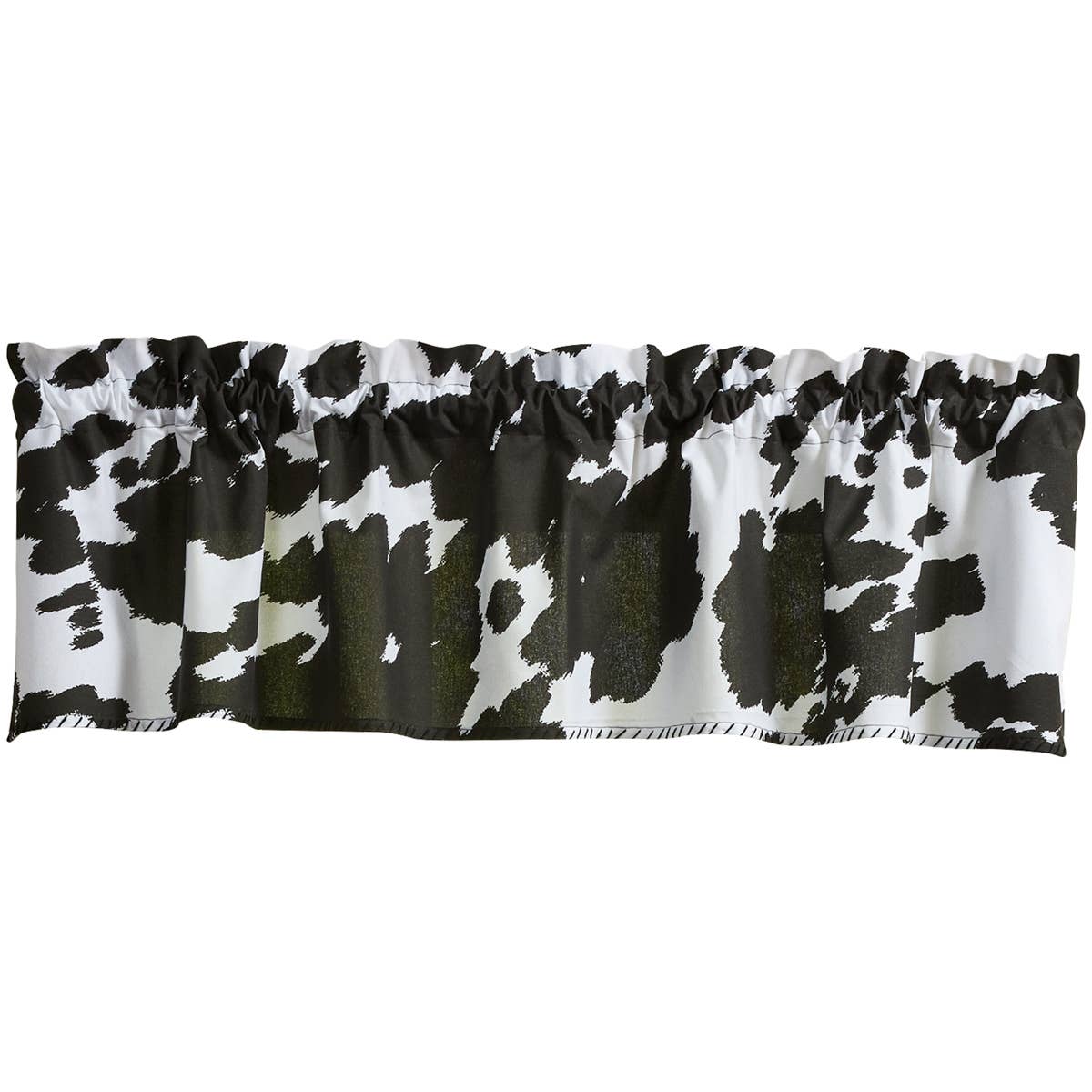 Park Designs - Wholesale Valance - Cowhide - Holstein Valance 14"L0