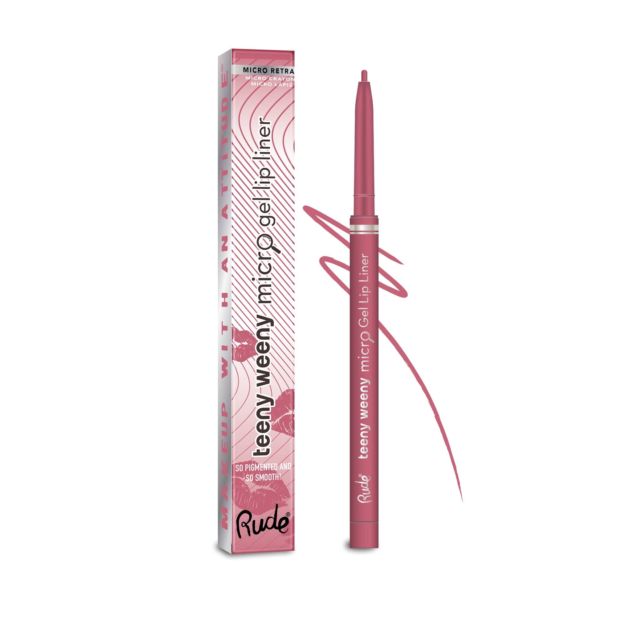Rude Cosmetics - Wholesale Lip Liner/Pencil - Teeny Weeny Micro Gel Lip Liner4