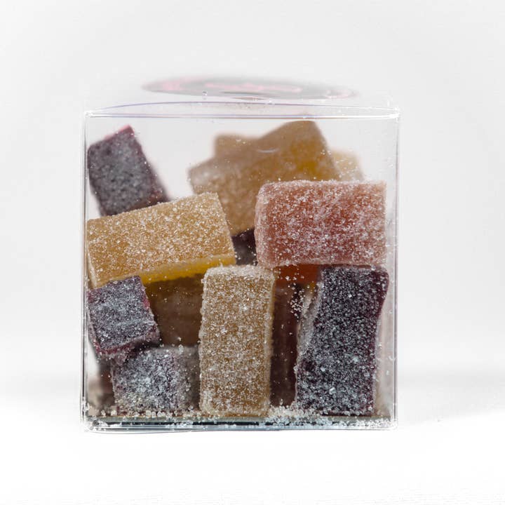 Bisch de Bruche - Wholesale Gummy - Raspberry, Pear, Peach Fruit Paste Mix (180g)