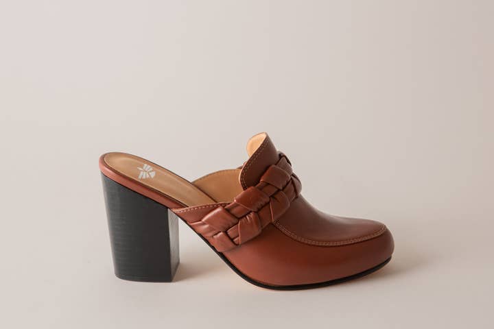 Marnie Handmade Leather Platform Heels for wholesale by Fortress
