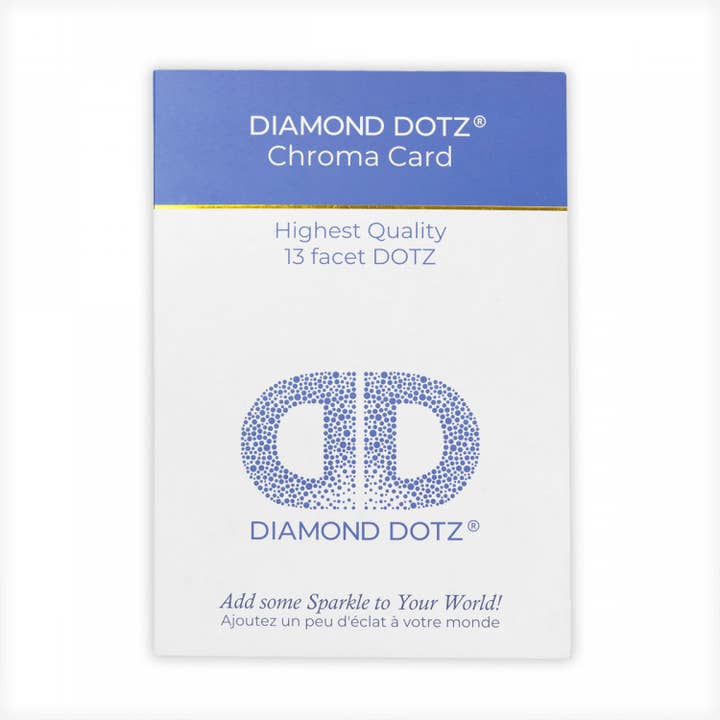 DIAMOND DOTZ® - Wholesale DIY Craft Kit - Diamond Dotz® Chroma Card - Blank