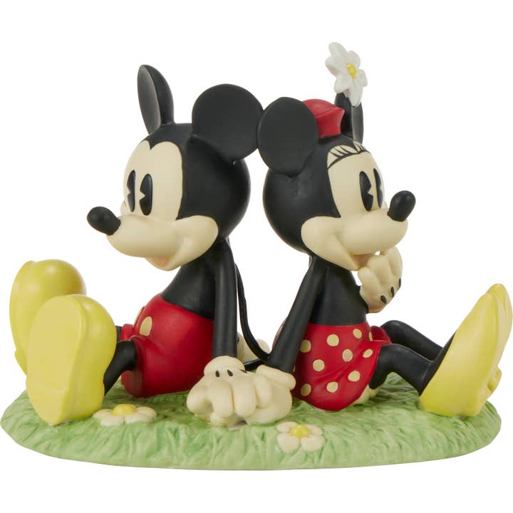 Precious Moments - Wholesale Decorative Figurine - Disney Mickey & Minnie Back-to-Back Figurine