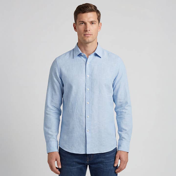 Cooper Bouton Bleu chiné pour la vente par Jeremy Argyle