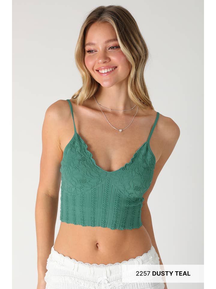 NIKIBIKI - Vente Brassière – femme - NS8400 - Bralette texturée en dentelle13