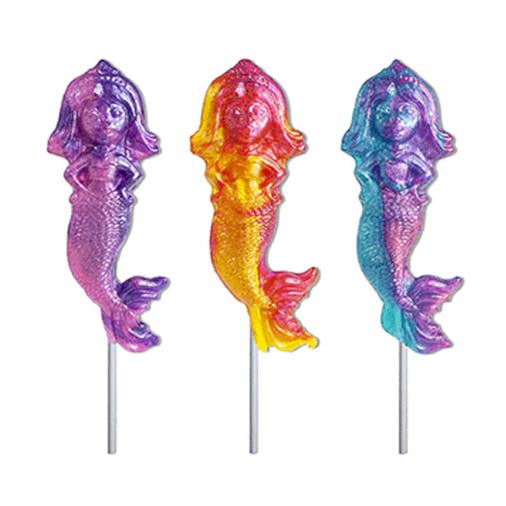 Mermaid Lollipop Mix, 1 - 1.5 oz for wholesale by Coblentz Chocolate Company