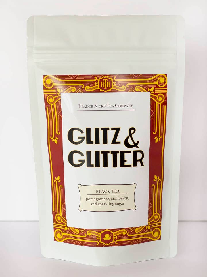 Glitz & Glitter Sparkling Black Tea for wholesale by Trader Nicks Tea Company
