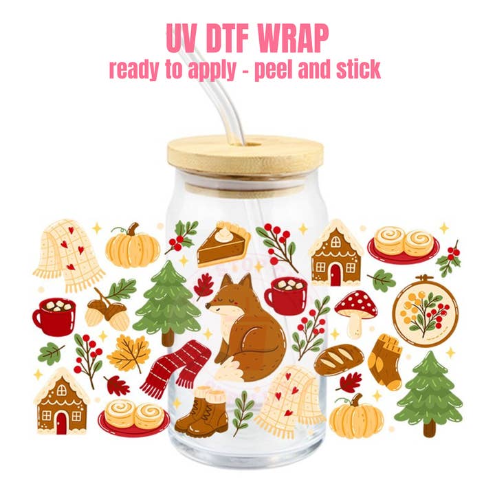 UV DTF CUP WRAP #75 for wholesale by One Stop Cups