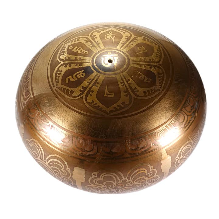 Tenzing Collections - Wholesale Meditation Supplies - large Tibetan singing bowl with amazing sounds16