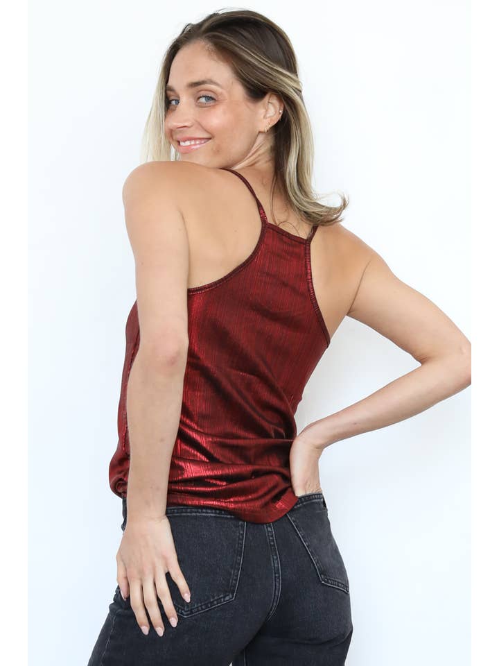 ANGIE – Tops – Mulher por atacado – X2543-METAL3
