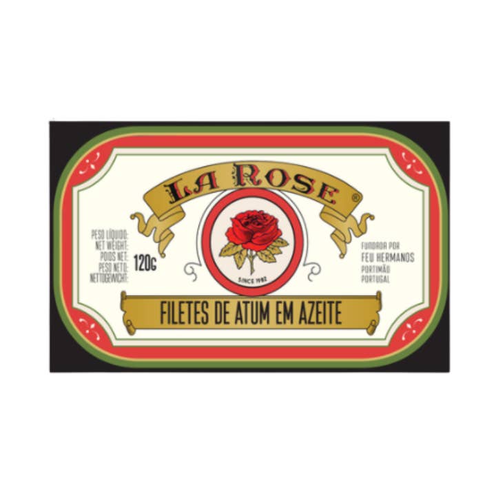Filets de thon à l'huile d'olive La Rose pour la vente par Portugalia Imports