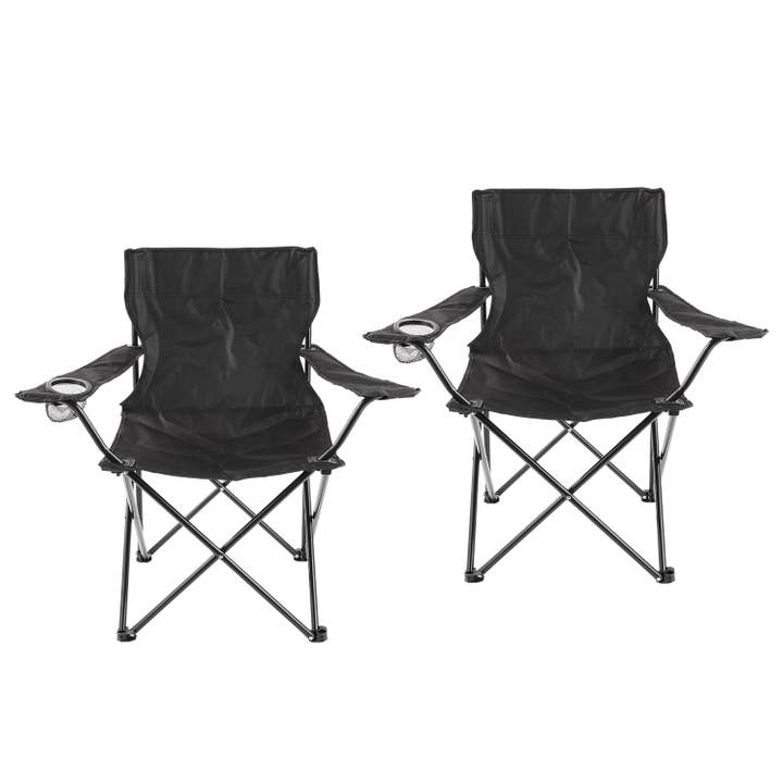 Juego de 2 sillas de camping plegables con bolsas de transporte para venta al por mayor de Daniel James