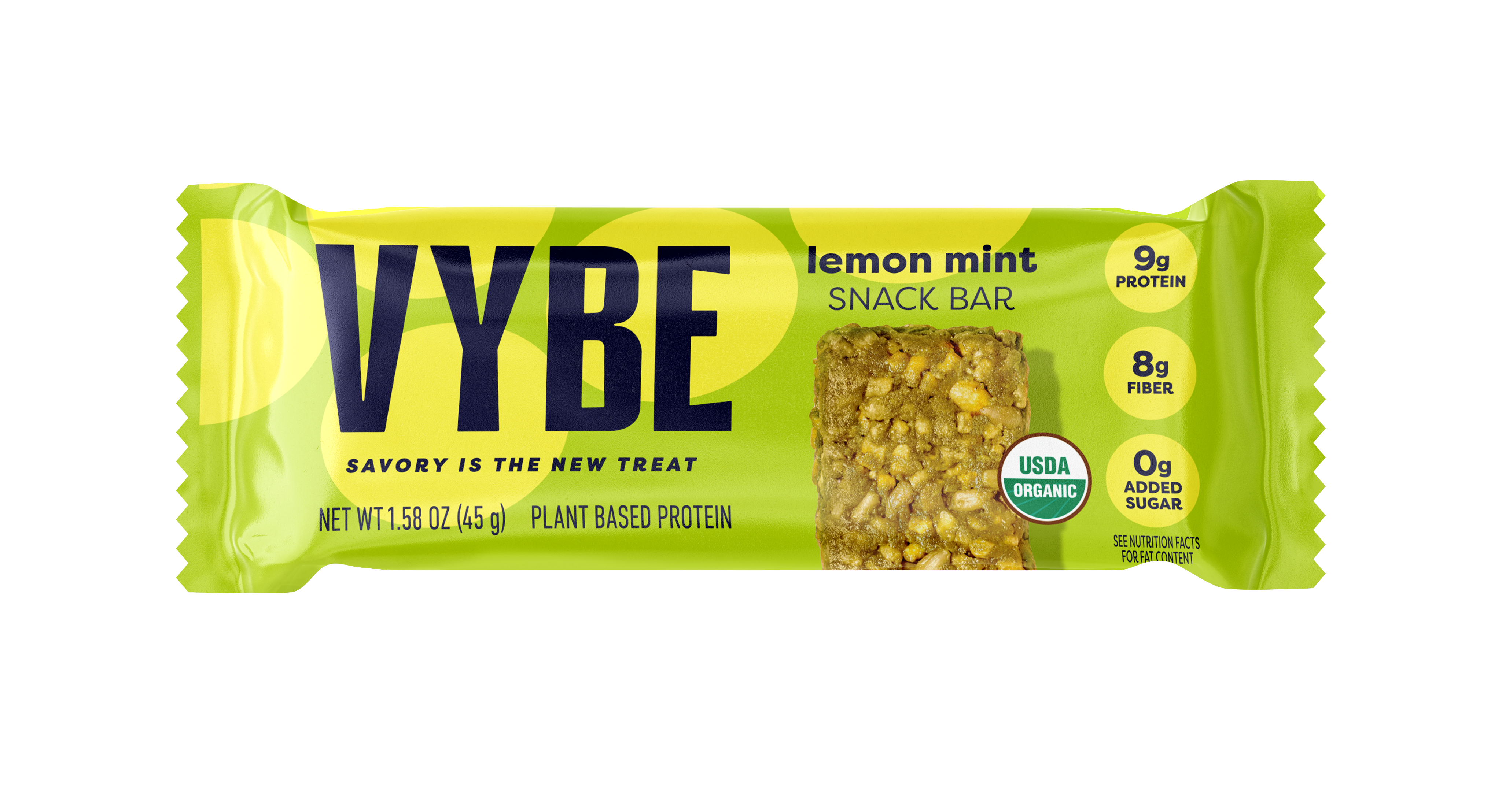 VYBE Snacks - Wholesale Snack Bar - Lemon Mint3