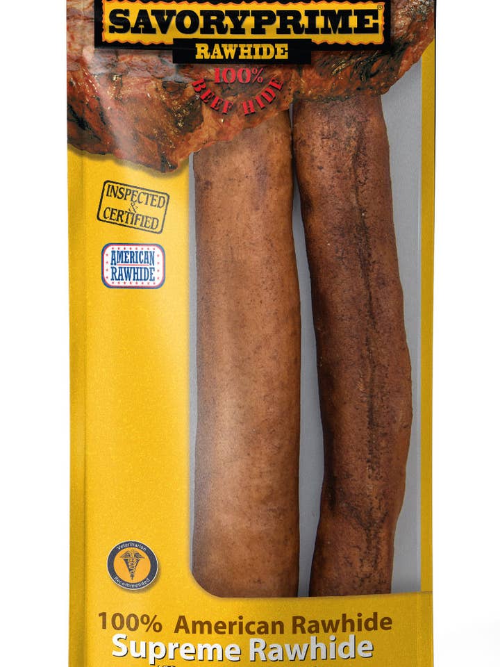 10” AMERIKANSK Retriever Rulle Oksekød 2/Pk for engroshandel hos Savory Prime