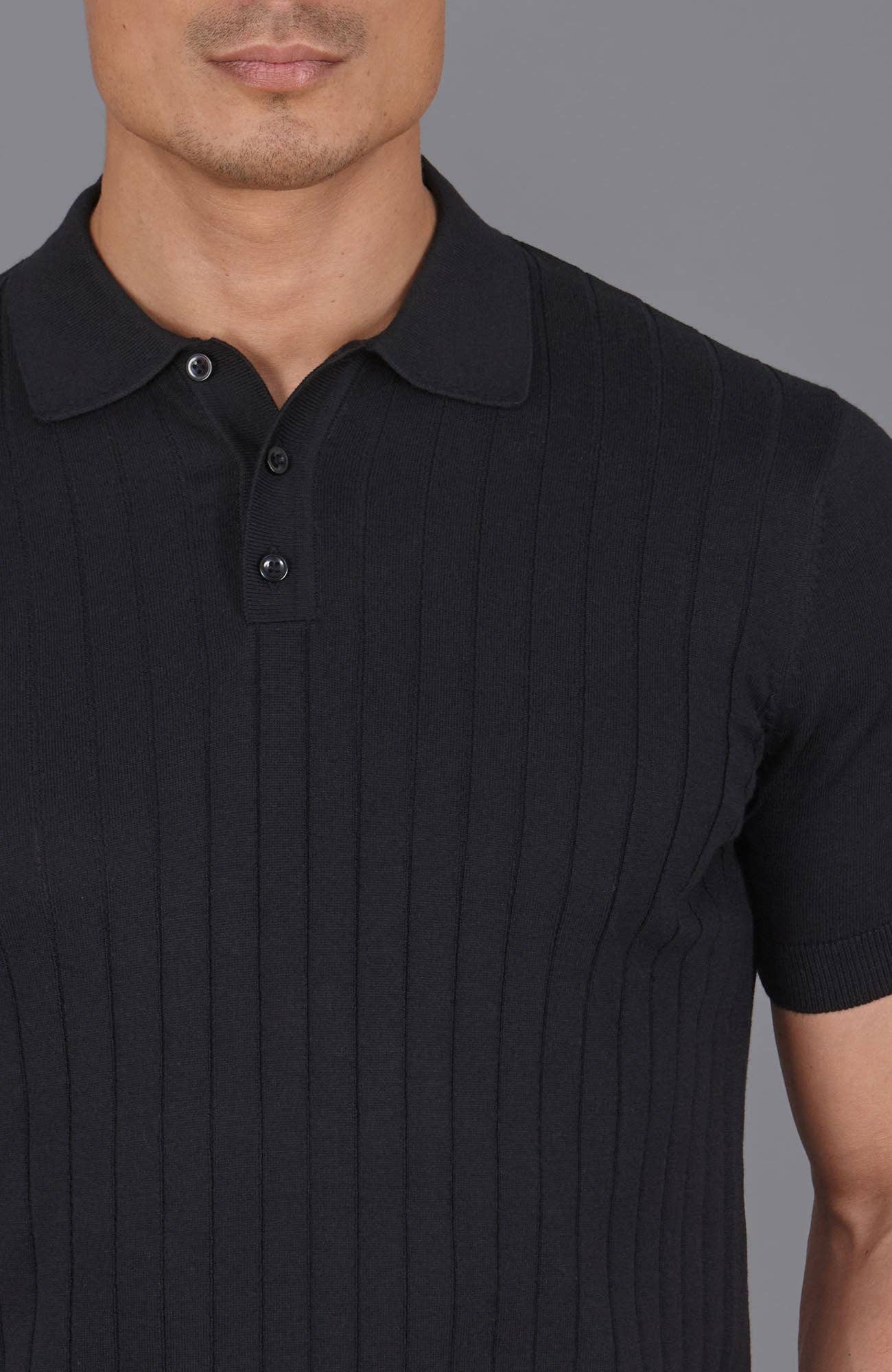 Paul James Knitwear - Wholesale Polo - Men's - Mens Ultra Fine Cotton Selection Knit Polo Shirt2