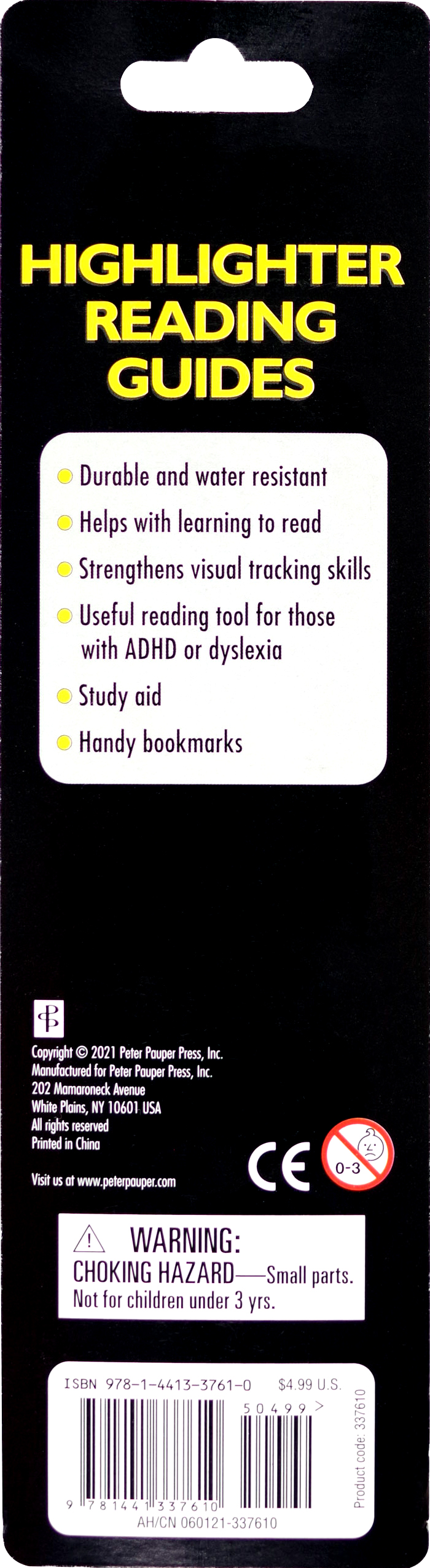 Peter Pauper Press - Vente Lampes de lecture - Guides de lecture surligneur (ensemble de 6)3