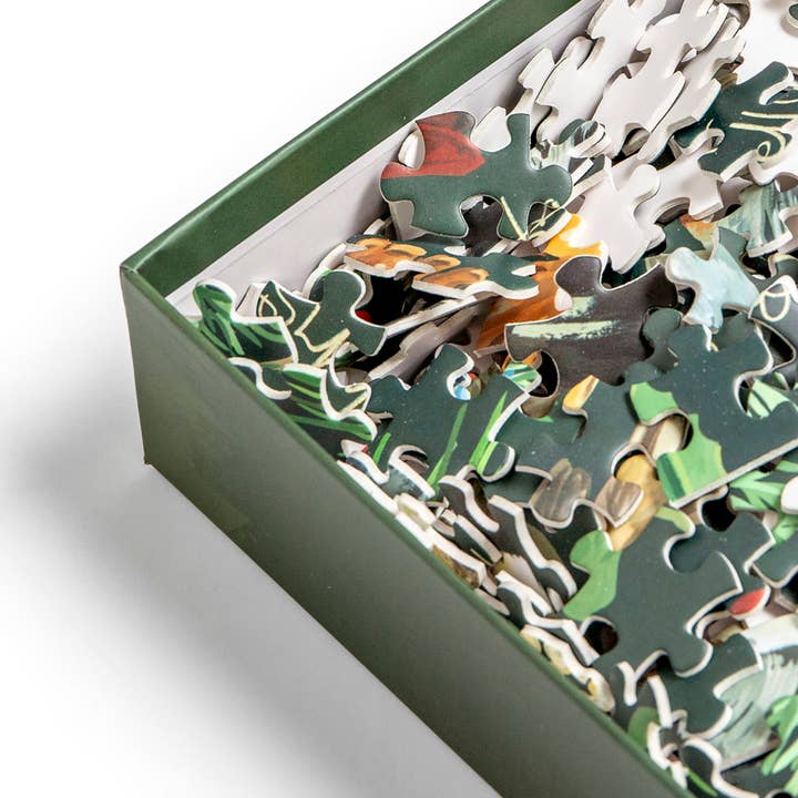 1canoe2 | One Canoe Two Paper Co. - Vendita all'ingrosso Puzzle - Bambini - Winter Flora & Fauna - Puzzle da 1.000 pezzi1