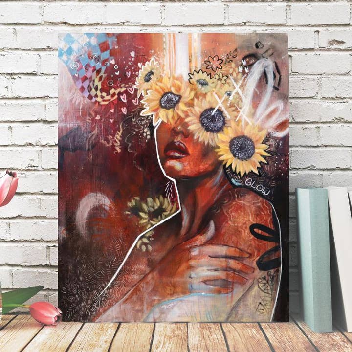 Glow Canvas Print for wholesale by Amanda Rinaldi