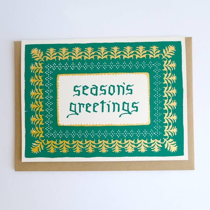 Sparkwell Press - Wholesale Season's Greetings Card - Season's Greetings Card