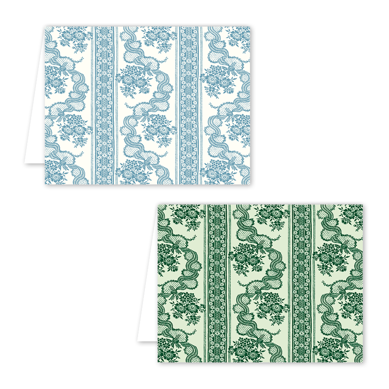 Dogwood Hill - Wholesale Stationery/Notecard Set - Williamsburg Historic Patterns Boxed Set2