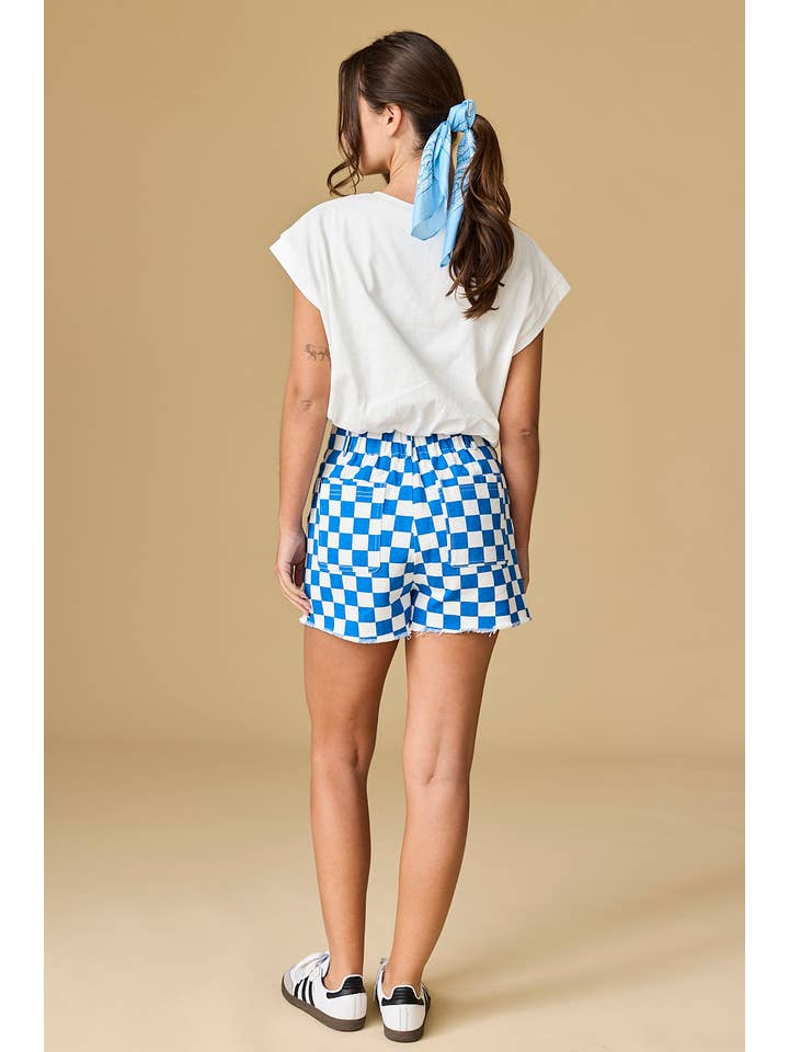 Papermoon - Wholesale Shorts - Women's - PP12128-1 - COLLEEN DENIM SHORTS17