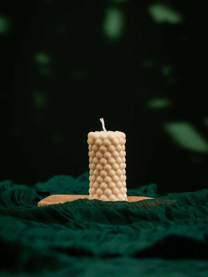 Creative Magic Ball Cylinder Bubble Candle for wholesale by Allure CA