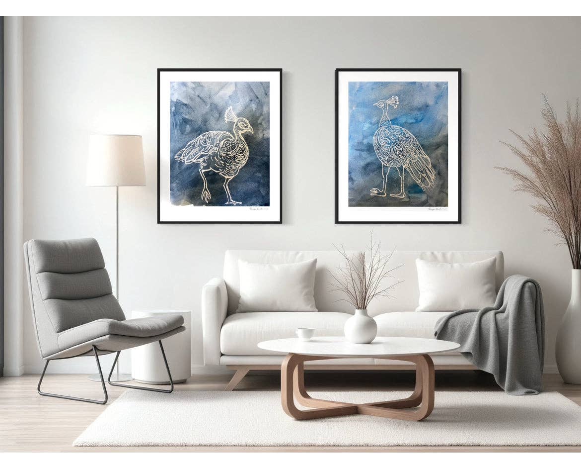 PriyaOriginalsArt - Wholesale Art Print - Peacock Dreams II1