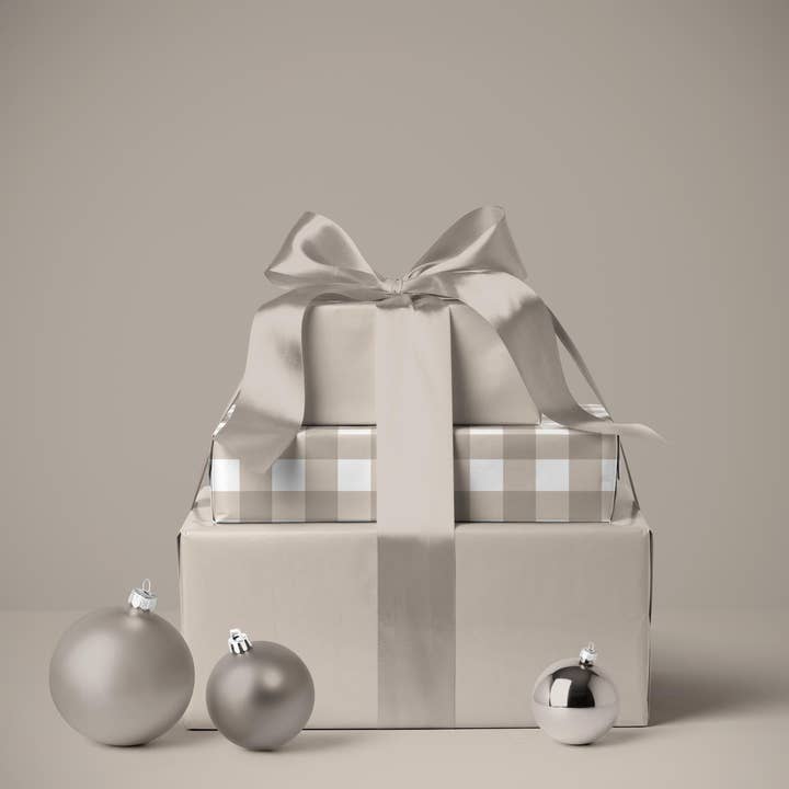 Papier d'emballage uni beige fait sur commande pour la vente par SB Paperie