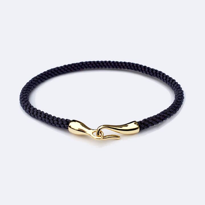 Mini Drifter Bracelet Black/ Gold for wholesale by Beach'd
