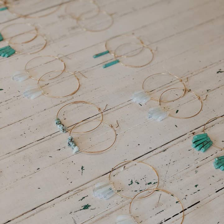 Goldie Jewelry - Wholesale Hoop Earrings - PETITE NATIVE HOOPS3