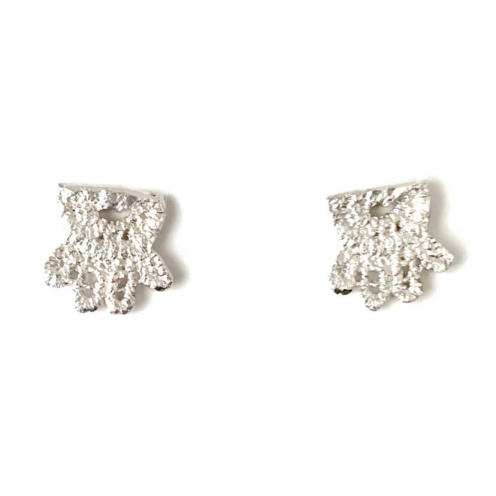 Clous d'oreilles Lyon Lace pour la vente par SarahAnaDesigns