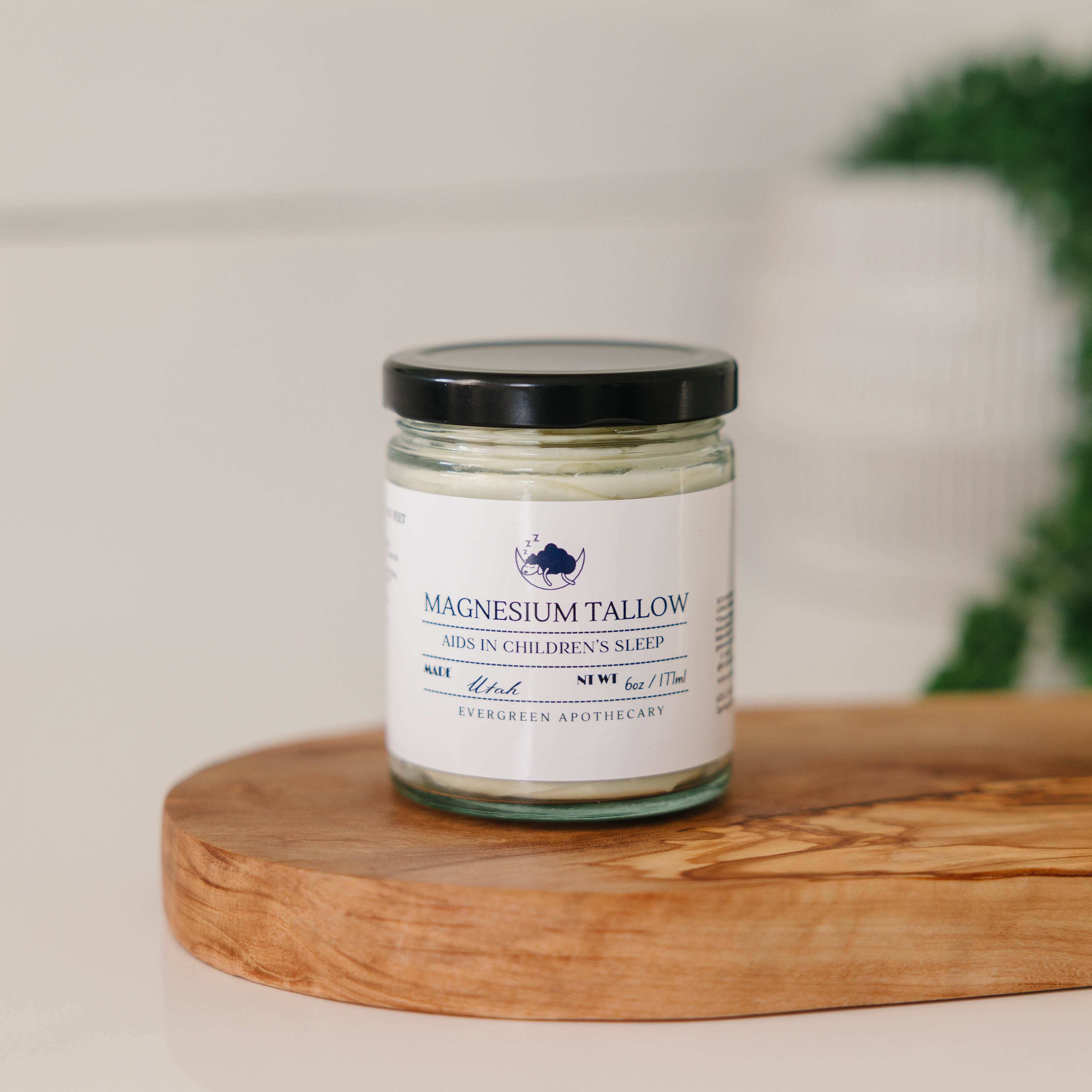 Evergreen Apothecary - Vendita all'ingrosso Unguenti/Balsami/Creme curative - Sebo di Magnesio per Bambini, 4oz3