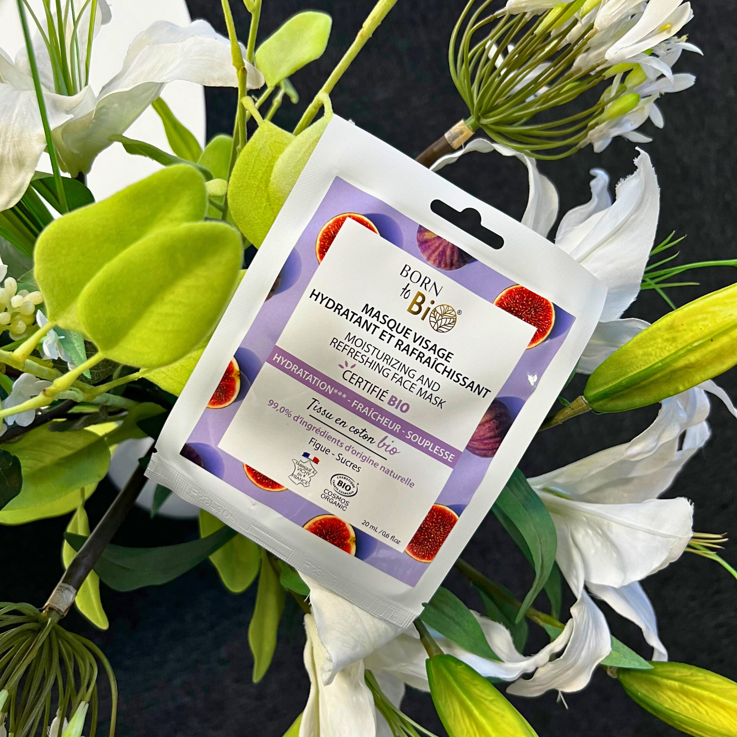 Les Laboratoires Bio Seasons - Wholesale Skincare Face Mask - COSMOS ORGANIC MOISTURIZING AND REFRESHING FACE MASK2