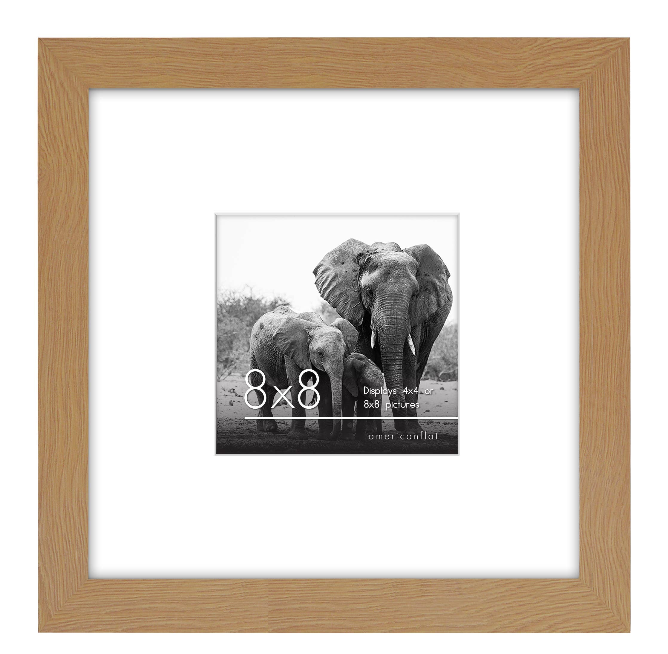 Americanflat - Wholesale Picture Frame - Americanflat Picture Frame with Mat Standard Molding26