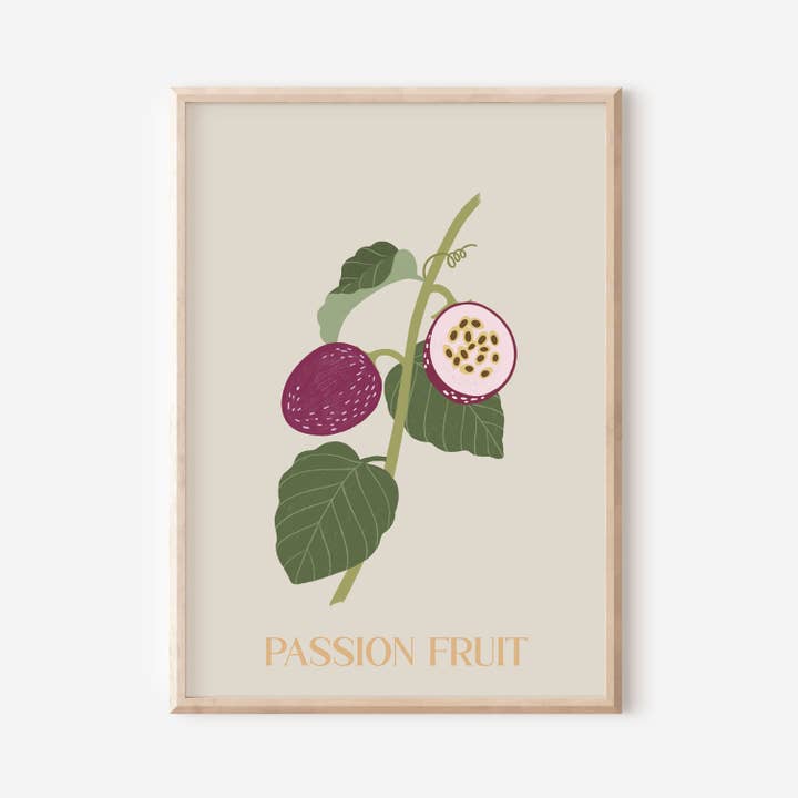 PASSION Frukt Marknaden Konsttryck No82 för wholesale av el&chic