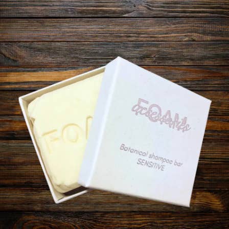 Fragrance-free package: Shampoo bar & conditioner bar for wholesale by FOAM Accessories