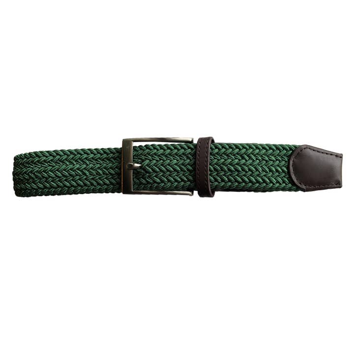 Ceinture élastique Forest Green pour la vente par DIBI