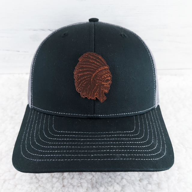 Trendy Tee Co. - Vendita all'ingrosso Cappellino  da camionista - Unisex - Cappello da camionista Team Mascot Richardson nero e grigio9