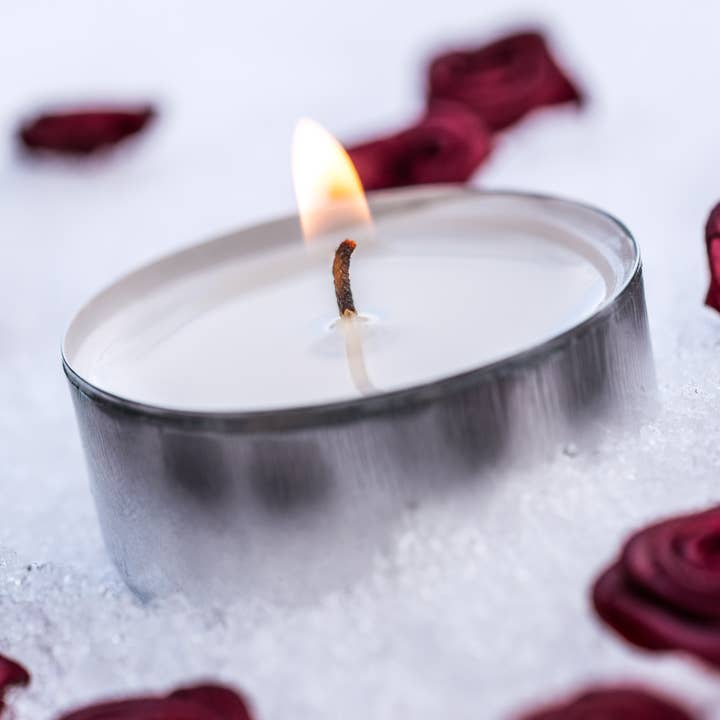 Paquete de 500 velas de té para venta al por mayor de Bright Light Candle Co