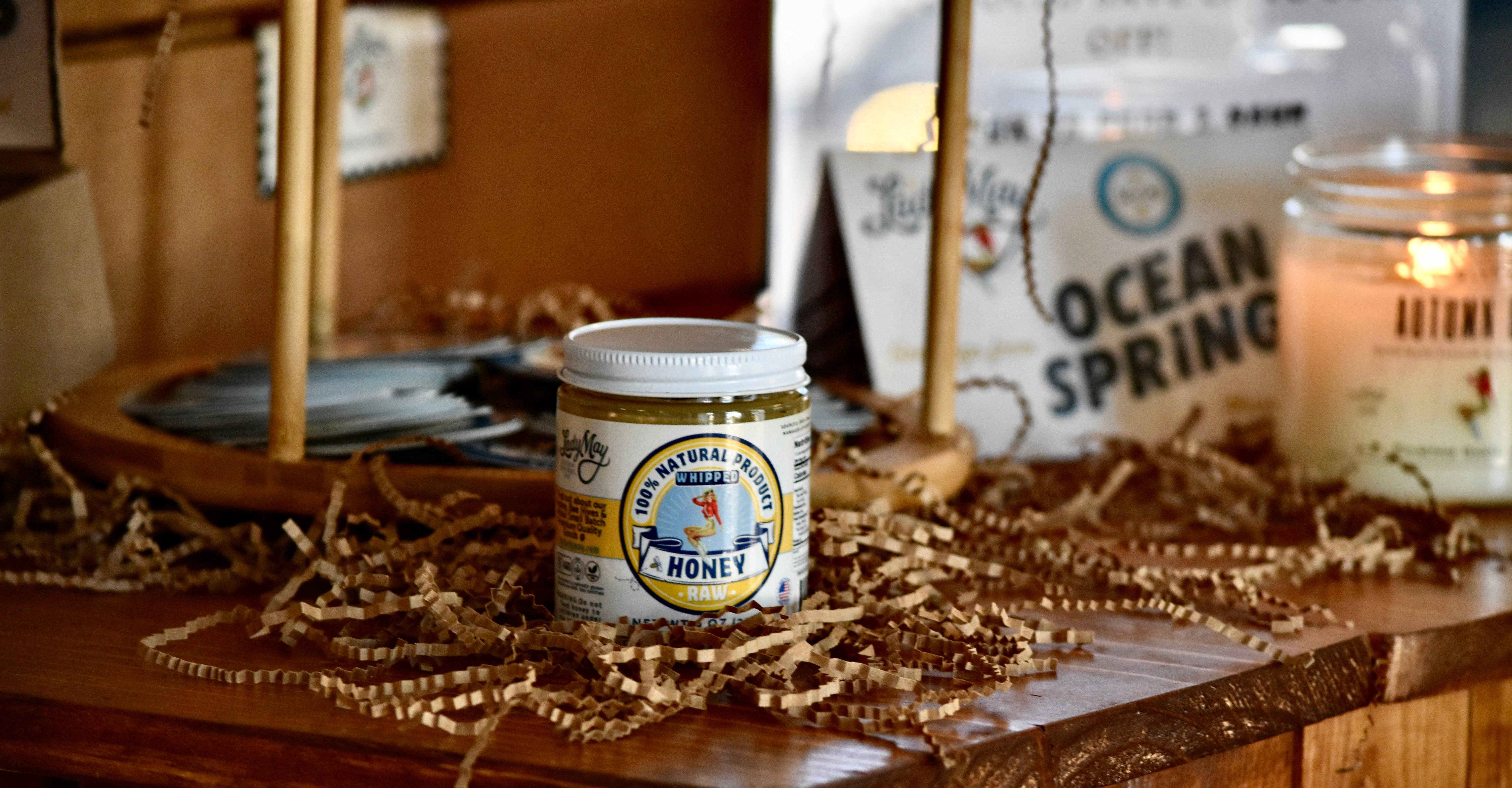May's Market @ TLM – wholesale Honey – Whipped Cream Raw Honey1